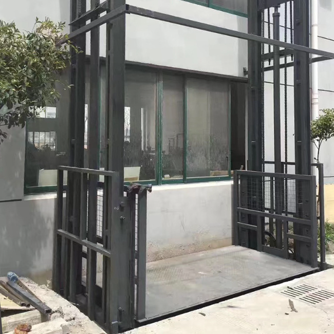 延边朝鲜族5吨室外升降货梯